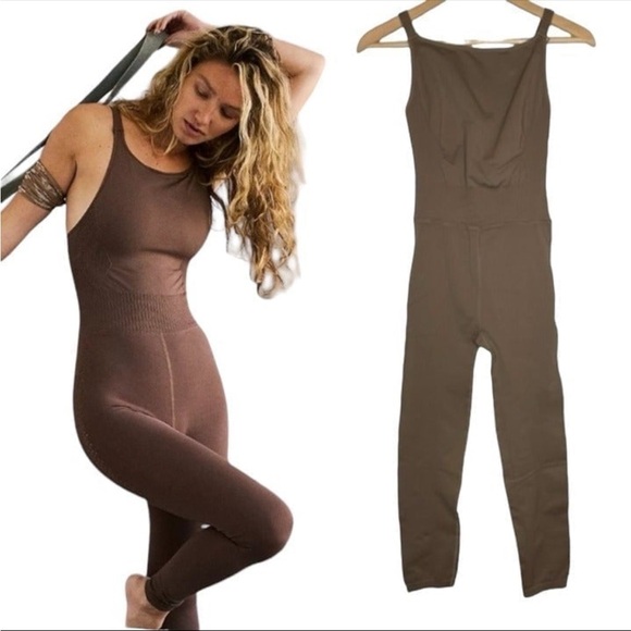 Free People Pants - NWOT Free People Good Karma High Neck Onesie